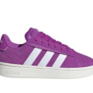 Adidas Women's Grand Court Alpha 00s Purple Memory Foam